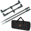 GIANTS FISHING Set hrazd Gaube Buzzer Bar Set 2 Rods Silver
