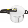 TEFAL P25307 Secure 5 Neo Schnellkochtopf, 6 l, alle Herdarten, Induktion, Dampfeinsatz, 22 cm, Edelstahl