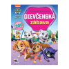 Veľká samolepková knižka Dievčenská zábava Paw Patrol