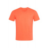 Tričko STEDMAN Relax Crew Neck, Salmon oranžová, 2XL