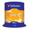 VERBATIM DVD-R(100-balenie)Vreteno/bežný maloobchod/16x/4.7GB