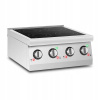 Indukčný varič, 4 platničky Ø12-26 cm, nastaviteľný ROYAL CATERING RCIC-6000