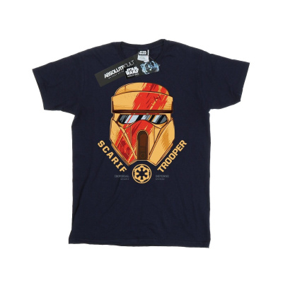 StarWars Star Wars - Pánske tričko "Rogue One Scarif Shore Trooper" BI45622 (3XL) (námornícka modrá)