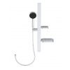 Ideal Standard ALU+ - Set sprchovej hlavice, tyče a hadice, 2 prúdy, strieborná BD586SI