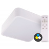 T-LED SMART TUYA Biele LED stropné svietidlo hranaté 500x500mm 48W CCT s DO 105471