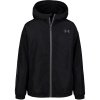 Under Armour Kids' Rain Hooded Long Sleeve Rain Anorak Black/Black 2 - 3 Years
