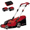 Einhell Professional RASARRO 36/42 (2x5,2Ah) akumulátor Akumulátorová sekačka Vč. nabíječky Twincharger, plus 2. akumulátor 18 V šířka sekání 42 cm Určen pro 725