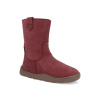Froddo Dievčenské zimné barefoot topánky ZERU TEX BOOT Bordeaux G3160242-4 červená