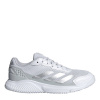 adidas Women's Padel Trainers White/Slvr Met 6 (39.3)