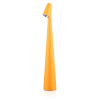 Interlook HMS-355-ORANŽOVÁ | Stolná lampa 33,5cm | Bezdrôtová nočná lampa so vstavanou batériou | Lampa s dotykovým ovládaním