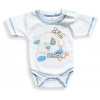 BABY´S WEAR Kojenecké body - krátky rukáv, PLAY DOG veľkosť: 74 (6-9m)