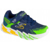 Skechers S-Lights: Flex-Glow Bolt 400138L-NVMT 33 Tmavomodré