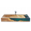 Umývadlo - Drevený drez | topoľ | epoxidová živica (Umývadlo - Drevený drez | topoľ | epoxidová živica)