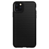 Silikónové puzdro SPIGEN Liquid Air pre Apple iPhone 11 čierne
