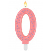 Legami Narodeninová sviečka na tortu Legami Maxi Cake Candle - Maxi Candle - Pink - 0