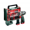 Metabo Metabo AKU vrtací šroubovák POWERMAXX BS BASIC SET, 2x 12 V 2,0 Ah v kufru 600080710