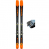 set Dynafit Blacklight 80 black/orange + pásy 172 cm; Bez vázání lyže