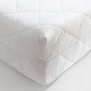 Ochrana matraca s výplňou, v hotelovej kvalite, hĺbka rohov 20 cm biela 140 Blancheporte