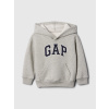 GAP Baby mikina s logom Sivá 3YRS Sivá Sivá