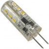 Žiarovka LED G4 biela, 12V/1,6W, 24x SMD3014, silikónový obal