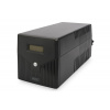 DIGITUS UPS Line-Ineractive LCD 1000VA/600W 2x12V/7Ah AVR 4xSCH. USB RS232 RJ45 DN-170074