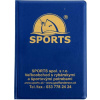 SPORTS Obal na doklady Modrý