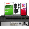 Digitálny rekordér pre monitorovanie AHD TVI DVR-208Q-M1 HiLook od spoločnosti Hikvision