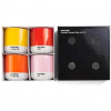 Pantone Hrnček Cortado set oranžová červená žltá ružová 175 ml