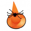 RAPPA Klobouk čarodějnice Halloween s pavoukem