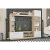 Casarredo Obývacia stena TRENTO dub sonoma/biela