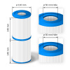 Crystalline Pool Spa Filter Filtračná kartuša 58094 Bestway II-3BTZ0026 - SC770