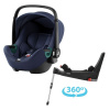 Set autosedačky Britax BABY-SAFE 3 i-Size + isofixová základňa FLEX BASE 5Z 2023 Indigo Blue