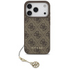 Guess Hardcase 4G Charm Cradle MagSafe iPhone 17 Pro Hnedý