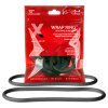 Perfect Fit Slim Wrap 12 - tenký krúžok na penis - čierny (30 cm)