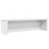 vidaXL Kuchynský stojan Stohovateľný Biely 50x15x16 cm Upravené drevo - Biela - 250912-266483