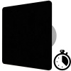 Ventilátor LIMA 100 T s časovým dobehom BLACK