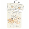 Jerry Fabrics Disney posteľná bielizeň do postieľky Leví kráľ Best Friends baby 100x135, 40x60 cm