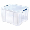 Úložný box, 48 l, FELLOWES, ProStore, priehľadná