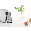 MAN&WOOD SmartPhone case iPhone 11 Pro blue triangle black