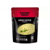 Expres menu Hrachová polievka 2 porcie (600g). Hustá polievka zo sušeného zeleného hrachu s cibuľou, cesnakom a majoránom.