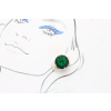 Pinky Club Klipsne Crystal Quality Miley Emerald
