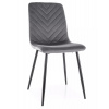 Signal Meble Stolička Daren Velvet sivá