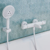 HANSGROHE Ecostat Comfort vaňový termostat na stenu, pre 2 spotrebiče, matná biela, 13114700