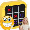 Logická hra Piškvorky tic tac toe Elektronická 4 v 1 pre deti 3 4 5