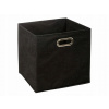 5five Simply Smart úložný box plast 31 cm x 31 cm x 31 cm čierny
