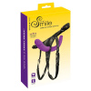 Sweet Smile Super Soft Double Strap-On Purple