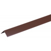 Strend Pro Lišta Strend Pro, Alu 1500x40x0,8 mm, hnedá, 0,8 mm, rohová