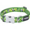 Obojek RD 12 mm x 20-32 cm - Panda Green