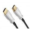 PREMIUMCORD HDMI optický kábel s vysokou rýchlosťou s Ether. 4K@60Hz, 30 m, M/M, pozlátené konektory