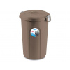 Box na granule pre psov a mačky STEFANPLAST TOM 46l, sivohnedý